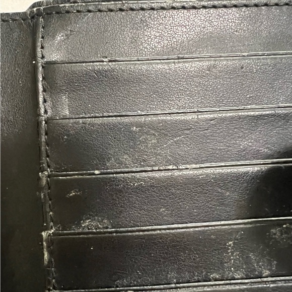 Vintage Women’s Etienne Aigner Bi Fold Black Leather Wallet Change Purse - Picture 7 of 7